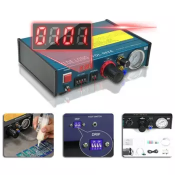 Точный Цифровой автоматический диспенсер клея, профессиональный дозатор жидкости с пипеткой, инструменты, перистальтический дозатор клея