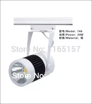 Toika 50 шт. 30 Вт монолитный блок светодиодов Трековый светильник для магазина/торгового центра светильник цветной опциональный Точечный светильник AC85-265v 4-проводной