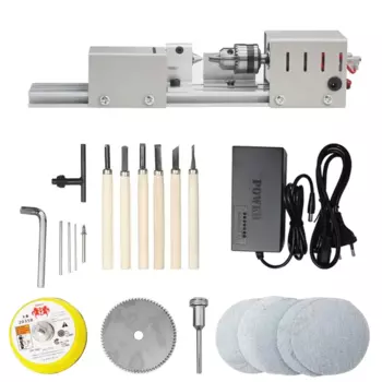 Токарный станок по дереву, 96 Вт, 110-220 В