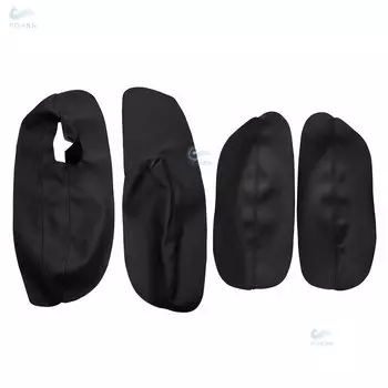 ТОЛЬКО 3-дверный автомобильный подлокотник для VW Golf 4 MK4 Bora Jetta 1999-2005 гг. Кожаная накладка на подлокотник из микрофибры, наклейка, отделка