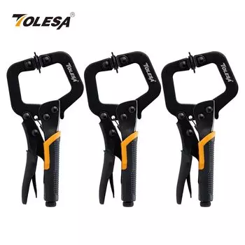 ТОЛЕСА Металлические лицевые зажимы 6 дюймов 3 шт