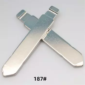 Толщина: 1,5 мм, OEM, 10 шт., 187 #, металлическая заготовка, неразрезанная искусственная для Honda Civic, для Keydiy KD Xhorse VVDI JMD