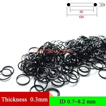 Толщина/CS 0,3 мм/0.012in резиновым кольцом NBR уплотнительное кольцо уплотнительное шайба прокладки