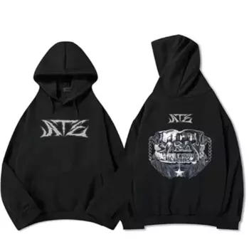 Толстовка Ate Chk Boom с принтом для мальчиков, осенне-зимняя Толстовка с длинным рукавом, худи для мужчин и женщин, толстовка с принтом в уличном стиле