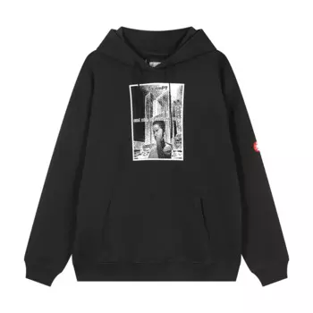 Толстовка из плотного хлопка CAV EMPT C.E 24AW для женщин и мужчин 1:1, высококачественная толстовка, мужская черная толстовка с капюшоном, пуловер CAVEMPT
