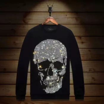 Толстовка мужская с капюшоном, х/б, с круглым вырезом