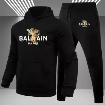 Толстовка мужская с капюшоном и принтом голубей, Y2k