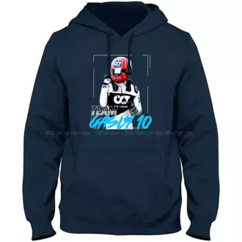 Толстовка Pierre Gasly из 100% хлопка, Pierre Gasly, Pierre Gasly, Женская Спортивная толстовка для мотоциклистов, чемпионов