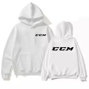 Толстовка с капюшоном CCM, толстовка для мужчин, зима-осень, домашние пуловеры в стиле хип-хоп с круглым вырезом, уличная одежда