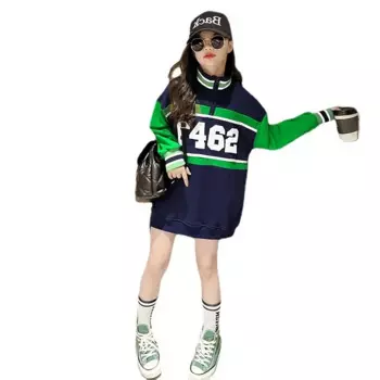 Толстовка с капюшоном для девочек 4-14 лет