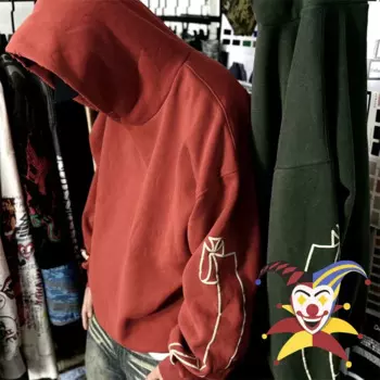 Толстовка с капюшоном для мужчин и женщин, 2024FW