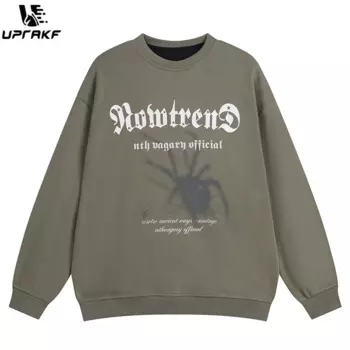 Толстовка с капюшоном и рисунком в виде паука