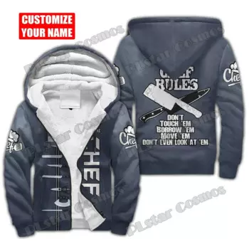 Толстовка с капюшоном, на молнии, с 3D принтом