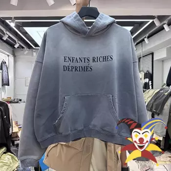 Толстовка с капюшоном унисекс, свободного покроя