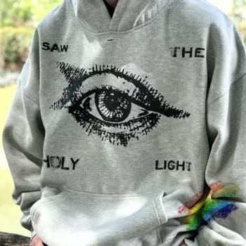 Толстовка унисекс из промытой ткани, 1:1