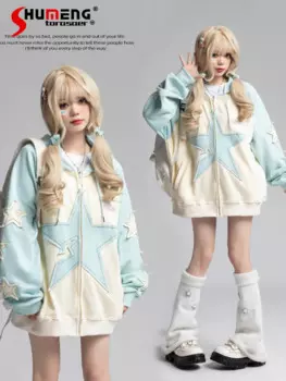 Толстовка женская с капюшоном, осень 2023