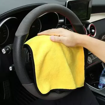 Толстые плюшевые салфетки из микрофибры 30x30 см для KIA Rio K2 K3 K4 K5 KX3 KX5 Cerato, Soul, Forte, Sportage R, Sorento Optima