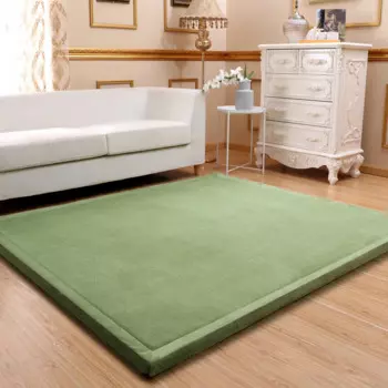 Толстый ковер Tatami 3 см, коралловый флисовый ковер для спальни, гостиной, коврик для эркера, прикроватный ковер, детская комната, коврики для ползания