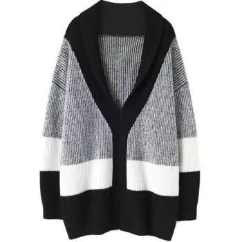 Толстый Пуловер 100%, кашемировый зимний теплый свитер, женская новая модная дизайнерская Новая модная женская одежда в стиле пэчворк