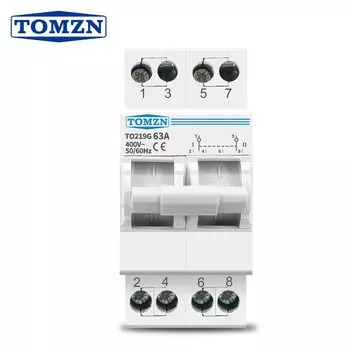 TOMZN 2P 63A MTS Ручной изолирующий выключатель