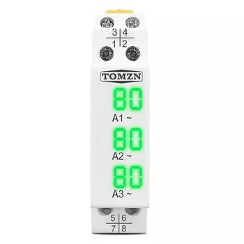 ТОМЗН TO-3A трехфазный амперметр 100A