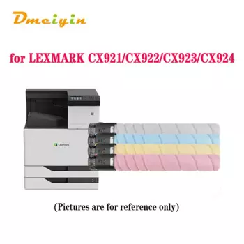 Тонерный картридж для Lexmark CS923/CX921/CX922/CX923/CX924, ресурс WW, 34K, страницы 76C0HK0/76C0HC0/76C0HM0/76C0HY0