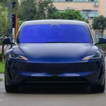 Тонировка окон для автомобилей, синяя 61% VLT тонировочная пленка для окон Керамические автомобильные окна Топ Премиум УФ-защита от солнечной энергии Фольга для лобового стекла грузовика