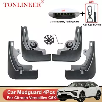TONLINKER Автомобильные Брызговики для Citroen C5X Версаль C5 X 2021 2022 2023-Брызговики, брызговики, брызговики