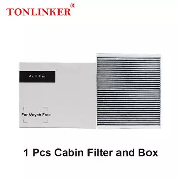TONLINKER автомобильный фильтр салона для Voyah бесплатно 88kWh106kWh 2021 л 2022 2023 95% активированный уголь AC фильтр PM2.5 автомобильные аксессуары
