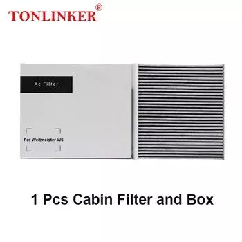 TONLINKER автомобильный салонный фильтр для термофильтра W6 65kWh 75kWh TZ180XS18 2021 2022 2023 фильтр с активированным углем PM2.5 автомобильные аксессуары