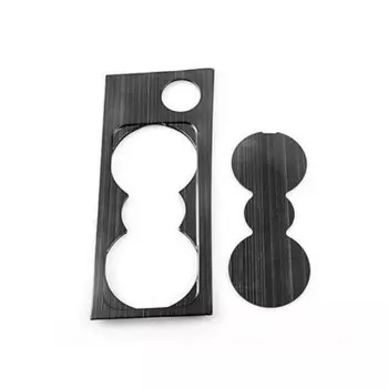 Tonlinker держатель для стакана с водой в салон наклейка для SKODA OCTAVIA/RS 2015-19 автомобильный Стайлинг 2 шт. наклейка из нержавеющей стали