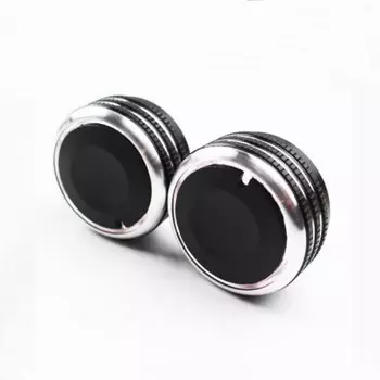 Тонлинкер интерьер ручки кондиционера крышка наклейка для KIA RIO K2KXCROSS 2017-19 стайлинга автомобилей 2 шт. ABS пластиковая крышка наклейка