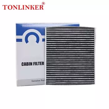TONLINKER салонный фильтр 68301863AA для Jeep Wrangler JL 4th 2.0AT AWD 2018 2019 2020 2021 2022 Suv 2023 дверные автомобильные аксессуары