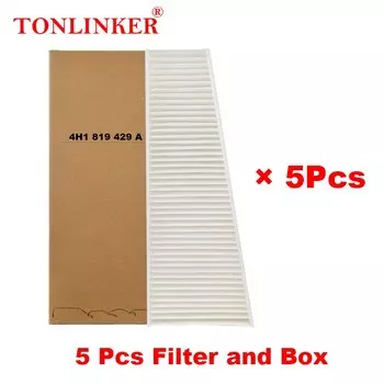 TONLINKER внешний салонный фильтр 4H1819429A для Audi A8 S8 3rd D4 2009-2013 2014 2015 2016 2017 все модели автомобильные аксессуары