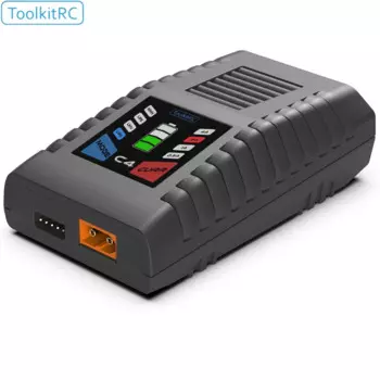 ToolkitRC C4 50W 5A AC зарядное устройство XT60 разъем для LIPO LIHV LIFE 2 ~ 4S NIMH NICD 5 ~ 8S батареи радиоуправляемая модель