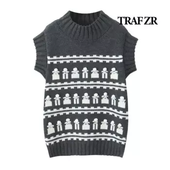 Топ женский трикотажный без рукавов, на лето, 2024