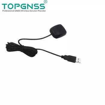 TOPGNSS GNSS USB GPS GLONASS приемник Антенна cable3m GPS NMEA Двойной режим работы M8N модуль производительность, сравнимо с аналогичной детской
