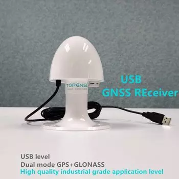 TOPGNSS новый приемник промышленного класса высокого качества GNSS USB разъем GPS GLONASS навигация Поддержка windows XP win7 win8 win10
