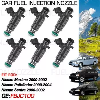 Топливная форсунка FBJC100 для Nissan Maxima A33B Nissan Sentra B15 2000-2002 Nissan Pathfinder R50 2000-2004