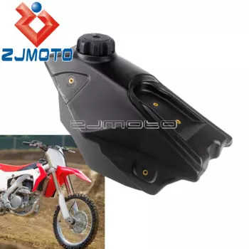 Топливный масляный бак для мотоцикла Honda CRF 450R 2013-2016 CRF 250R 2014-2017, черные пластиковые бензобаки для кроссового мотоцикла