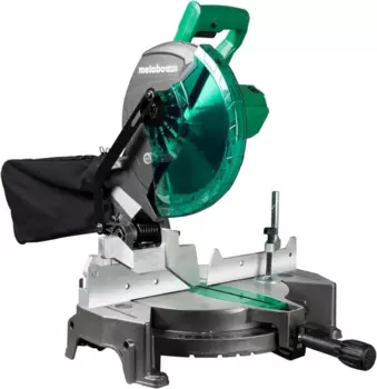 Торцовочная пила Metabo HPT, торцовочная пила 10 дюймов с большой настольной пилой для деревообработки, электропила с двигателем 15 А, точная торцовочная пила