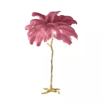 Торшер JIANKEXING с перьями