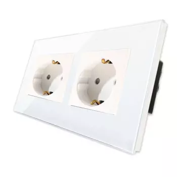 TOUCHMI настенная розетка стеклянная 16А