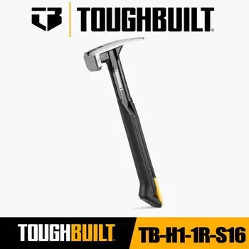 TOUGHBUILT Стальной рип-молоток 16/18 унций гладкое лицо