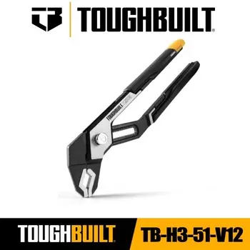 TOUGHBUILT TB-H3-51-V10 Плоскогубцы с V-образным вырезом, 10 дюймов, ручные инструменты, Toughbuilt TB-H3-51-V12, 12 дюймов, плоскогубцы с губками