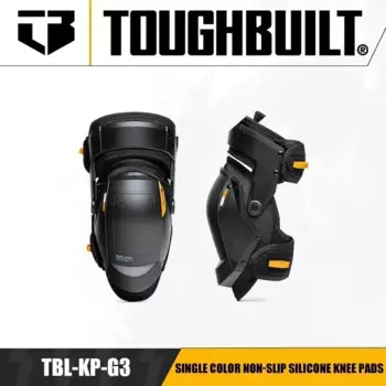 TOUGHBUILT TBL-KP-G3 Одноцветные силиконовые наколенники