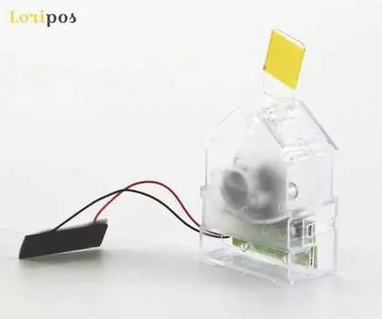 TOWNSBOX Солнечные качающиеся знаки-воблеры синие