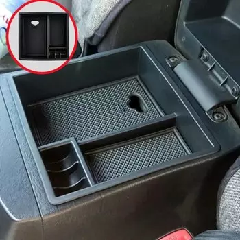 Toyota Hilux VIGO Fortuner Innova Ящик Для Хранения Подлокотника Органайзер На Центральной Консоли Для Моделей Автомобилей 20...