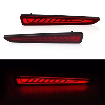 Toyota Raize 2019-2022 Задний Бампер В Сборе Со Встроенными Стоп-сигналами И Указателями Поворота ABS LED Многофункциональные...