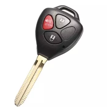 Toyota Yaris Prado Camry RAV4 Hilux Vitz Корпус Дистанционного Ключа Toy43 Чехол Для Ключа Дистанционного Управления Для Crow...